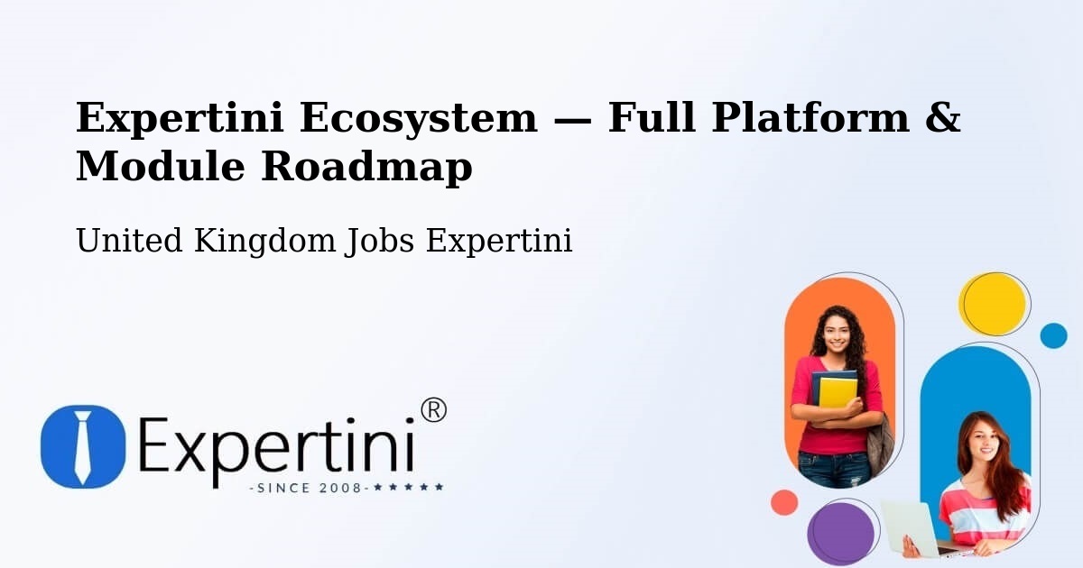 Expertini Ecosystem — Full Platform & Module Roadmap – Corsham